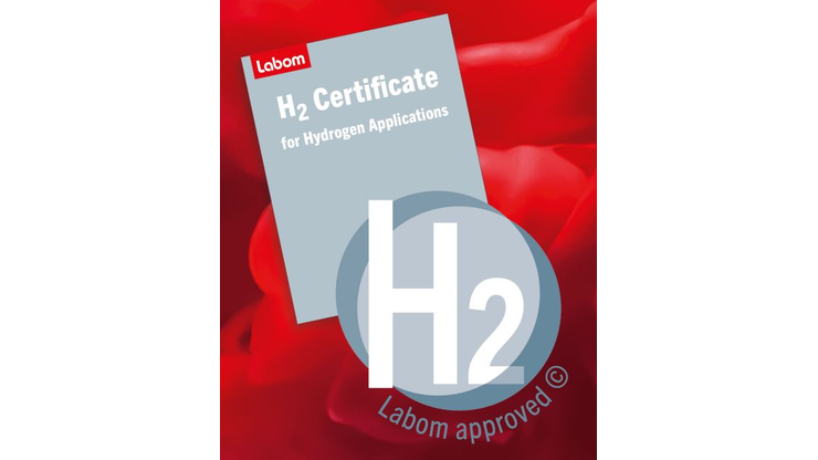 H2 resistance certificate and Labom hydrogen seal.