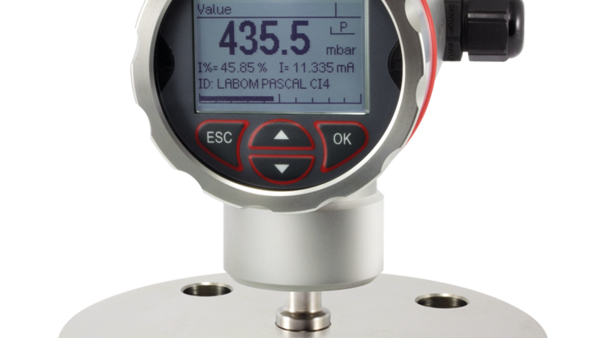 Pressure transmitter PASCAL Ci4 (Series CI4120) for diaphragm seal operation (robust) for relative and absolute pressure measurement.