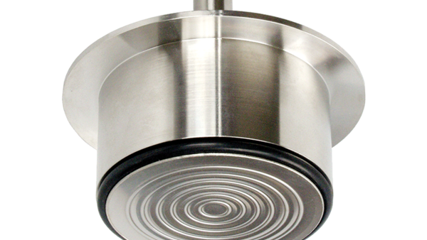 HYGIENIC Tubus Ø 101 mm with clamp connection, dead-zone free measuring (Series DL8140).